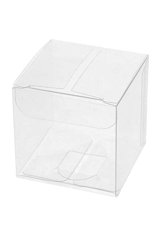 70x70mm Clear PVC Cube Box - TEM IMPORTS™