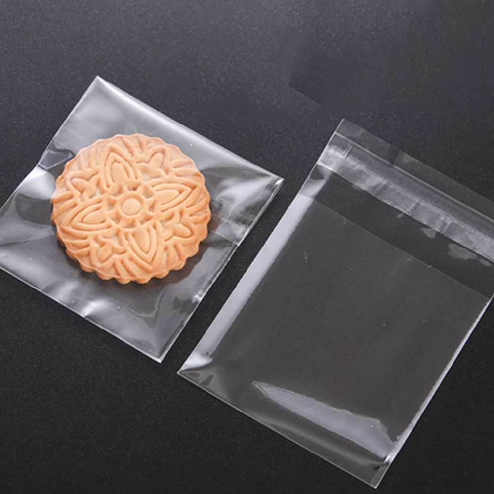 70x70mm Clear Self Adhesive Sealing Bag - Pk100 - TEM IMPORTS™