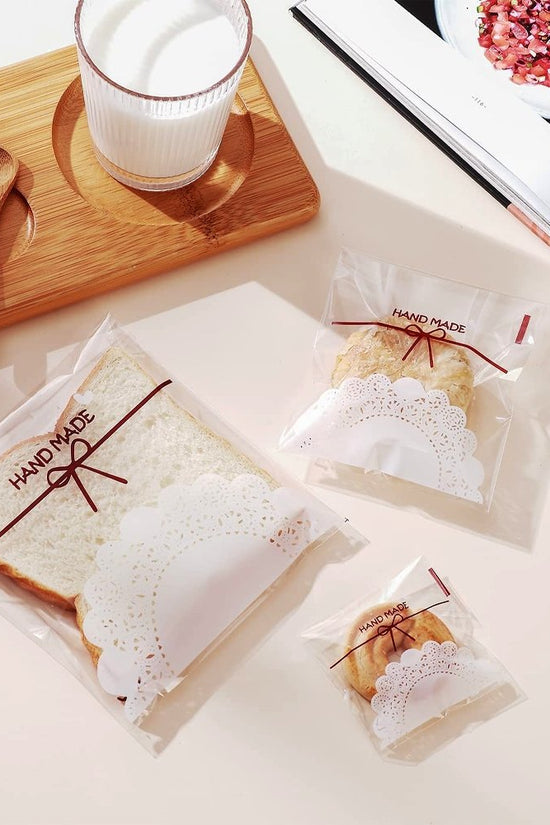 70x70mm Handmade Self Adhesive Sealing Bag-Pk100 - TEM IMPORTS™