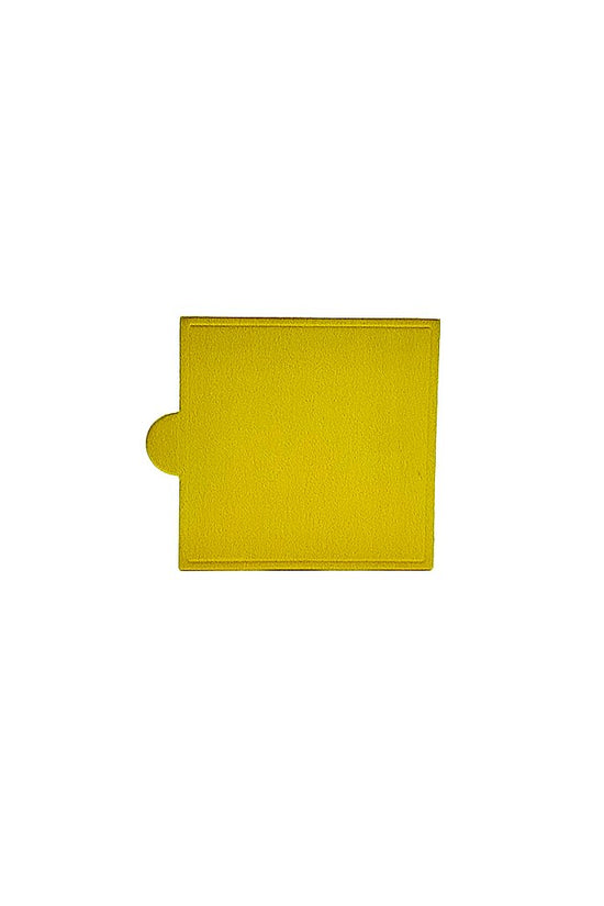 70x70mm Mini Cake Board Square Gold - Pack of 100 - TEM IMPORTS™