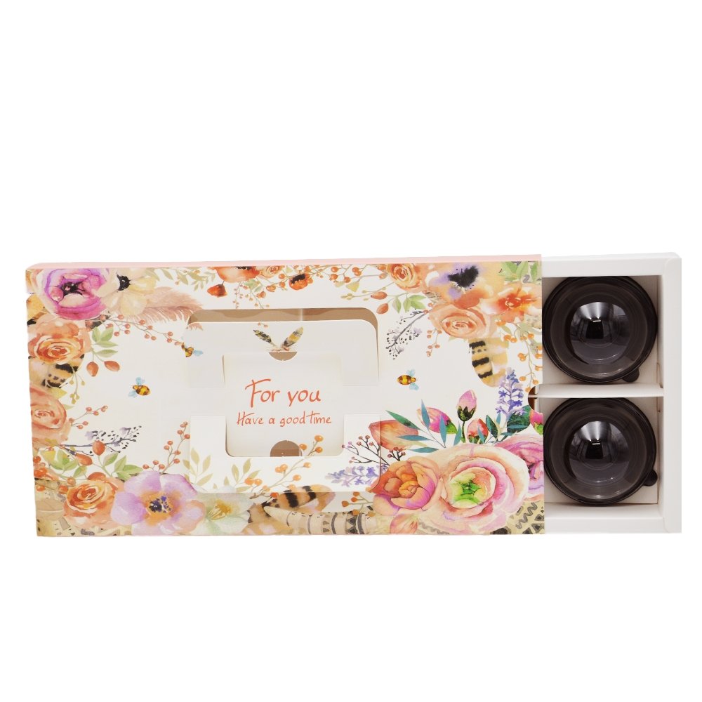 8 Compartment Paper Box - Autumn Flower - TEM IMPORTS™