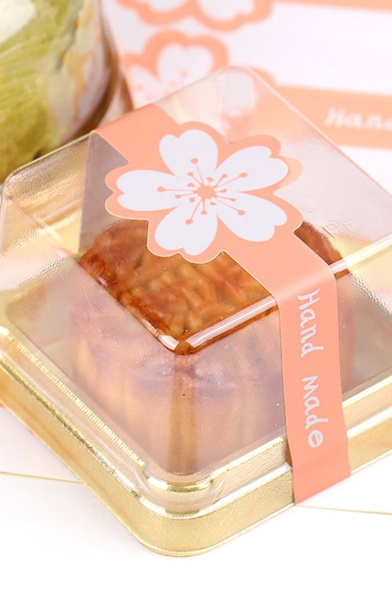 80x80mm Gold Square Base With Clear Lid - TEM IMPORTS™