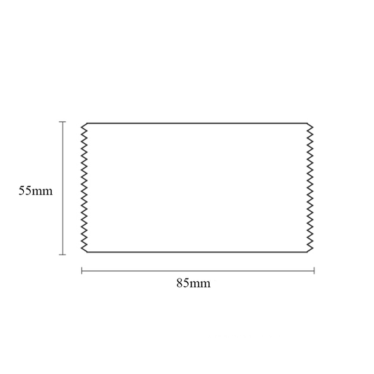 85x55mm Heat Seal Nougat Bag -Pk100-Cherry Blossom - TEM IMPORTS™