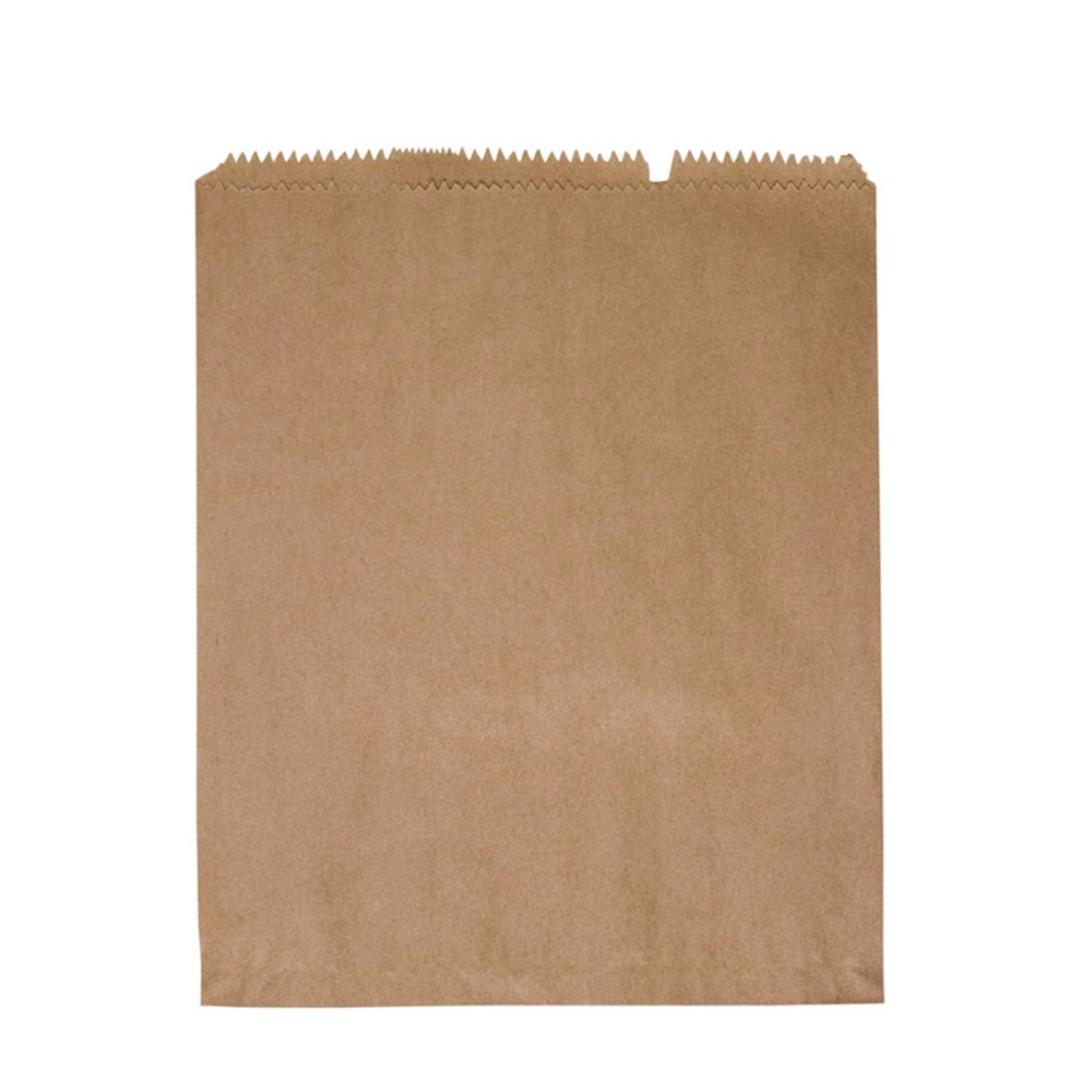 Flat Paper Bag Brown Size 8F - 500/PK