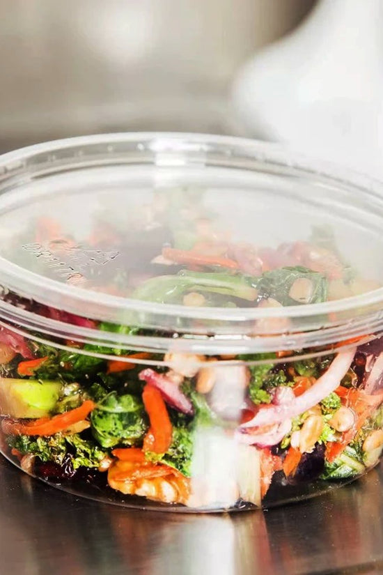 8oz/240mL Clear RPET Deli Container - TEM IMPORTS™