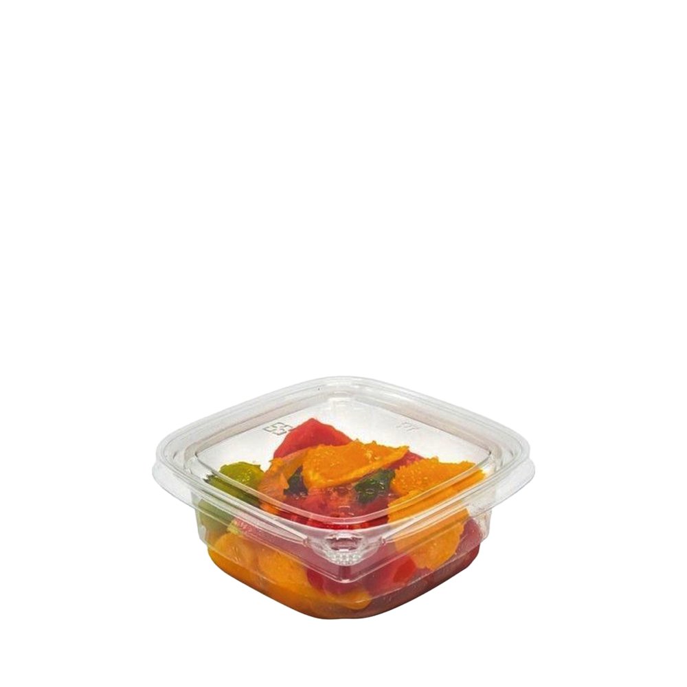 8oz/240mL Tamper Evident Square Deli Container Base - TEM IMPORTS™