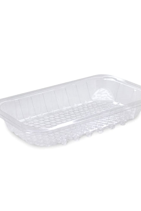 8x5" Clear LiquiLock RPET Produce / Meat Tray