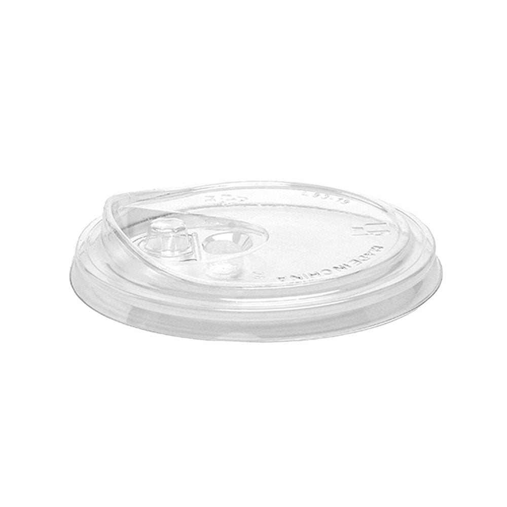 Clear PET (D/90mm) Straw-Free Lid