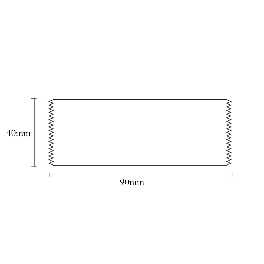 90x40mm Heat Seal Nougat Bags -Pk100-Cat - TEM IMPORTS™