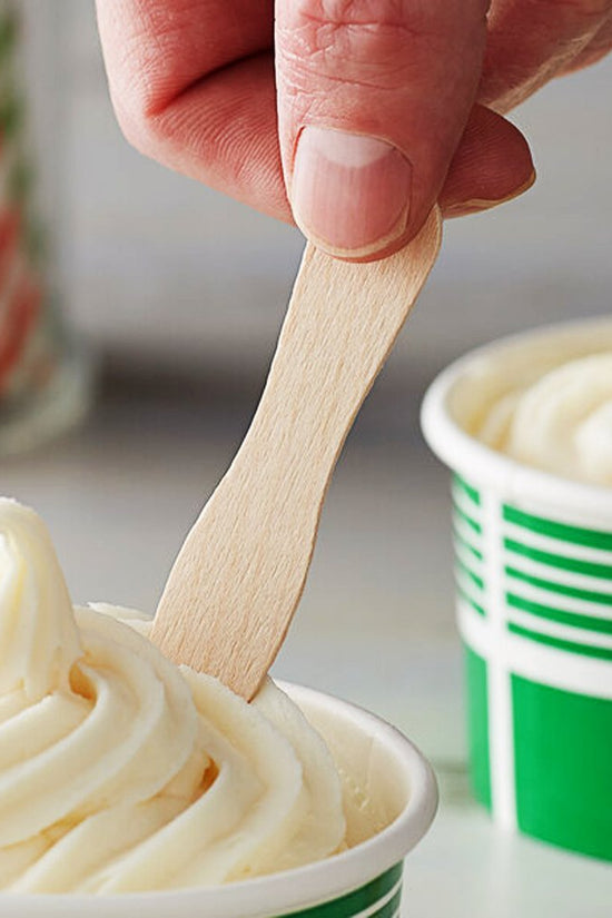 94mm Wooden Ice Cream Spoon/Stick - Pk200 - TEM IMPORTS™