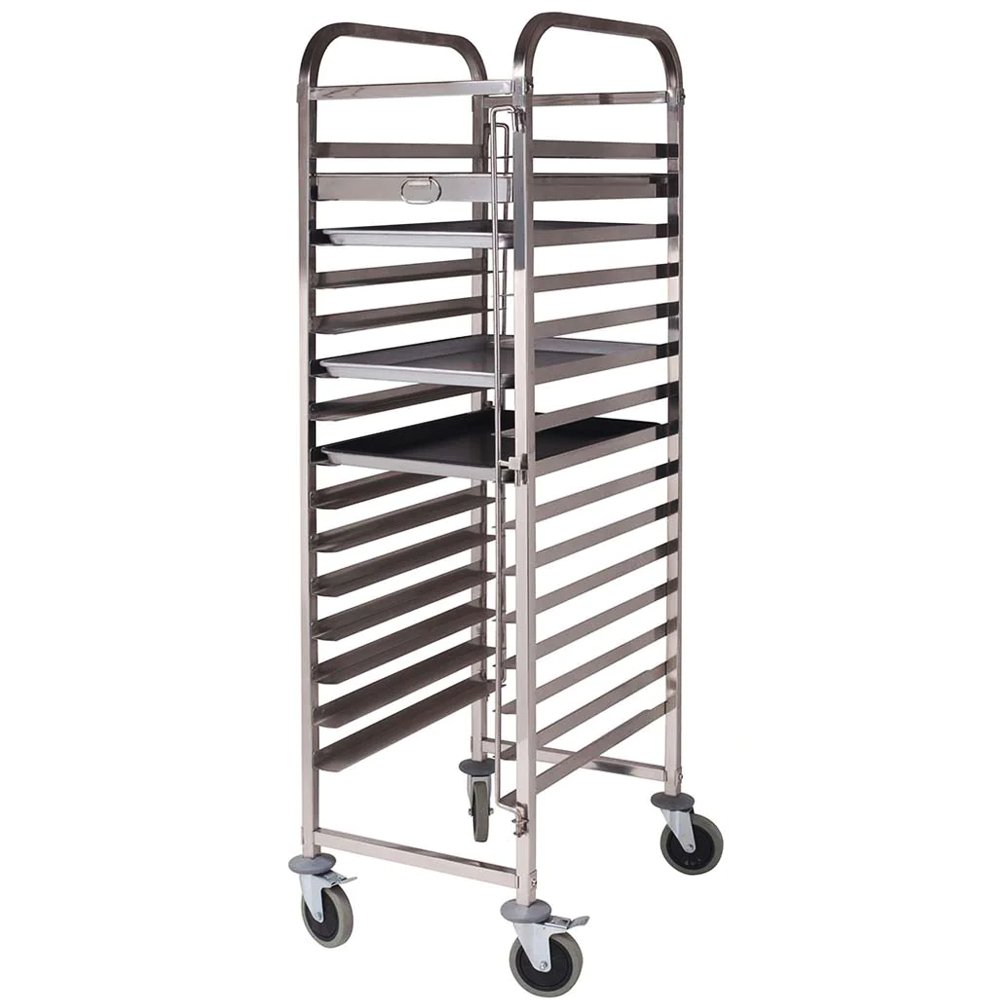 Baker / Cake Pan Trolley Stainless Steel 15 Tier - TEM IMPORTS™