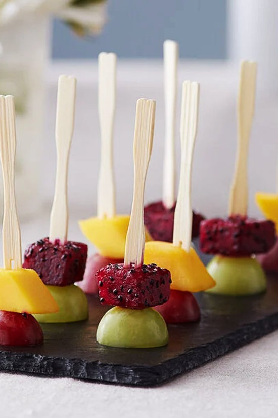 Bamboo Cocktail Forks - Pack 100 - TEM IMPORTS™