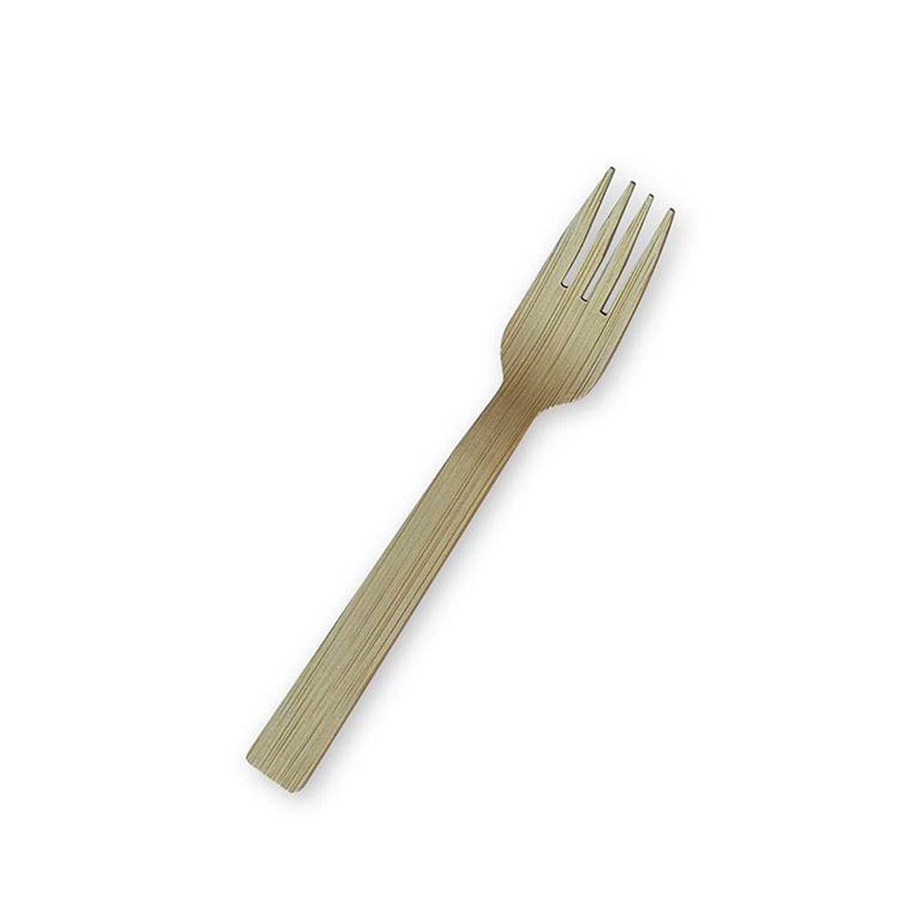 17cm Premium Bamboo Cutlery Fork