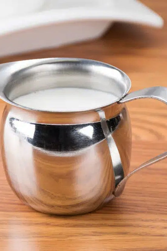Bell Shape Stainless Steel Creamer - 142mL - TEM IMPORTS™