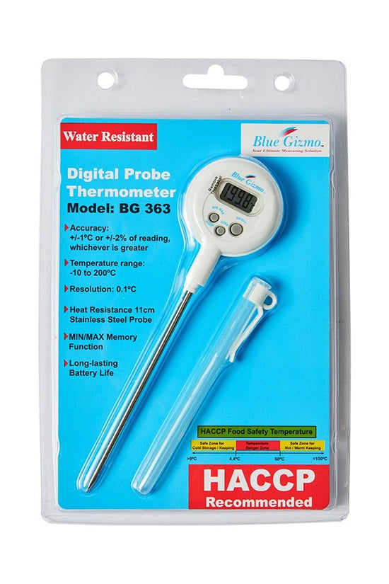 Blue Gizmo® Digital Probe Thermometer (BG363) - TEM IMPORTS™