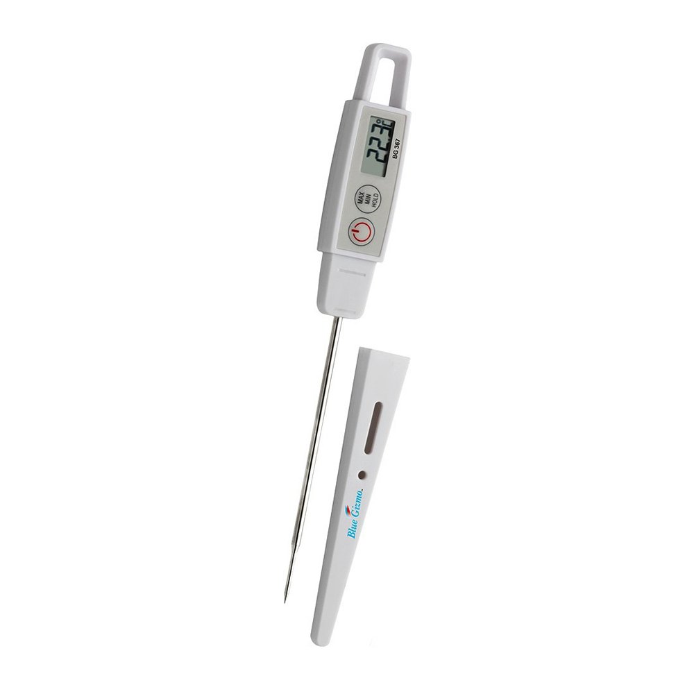 Blue Gizmo® Digital Waterproof Probe Thermometer (Recalibratable) - TEM IMPORTS™