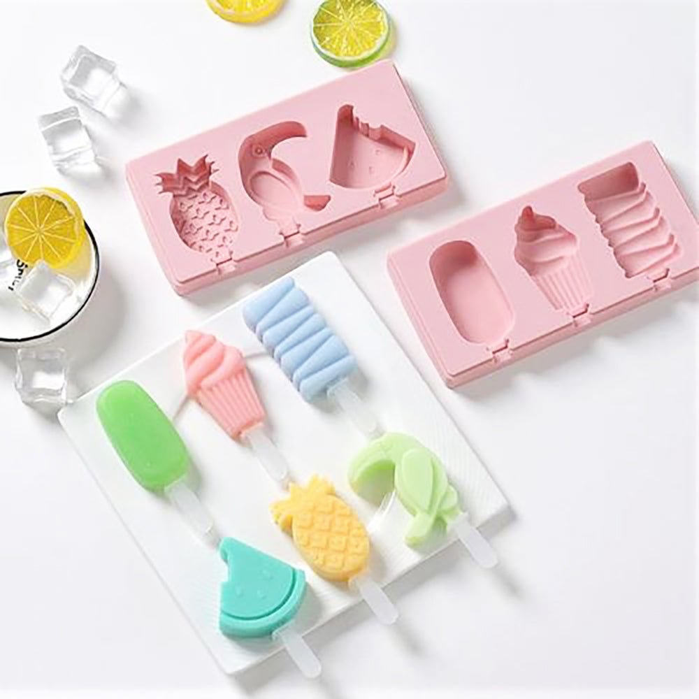 Cartoon DIY Silicone Mold With Stick # 2 - TEM IMPORTS™