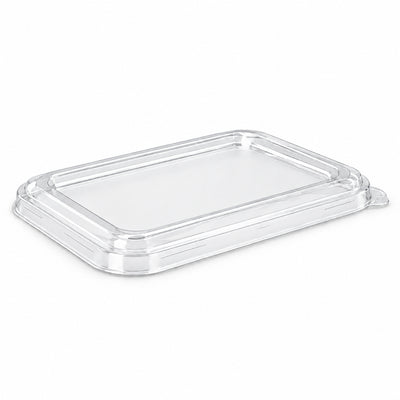 PET Lid for Natural Sugarcane Rectangular 500-750mL (Carton of 400)