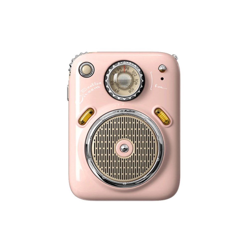 Divoom Beetle FM Speaker - Pink - TEM IMPORTS™