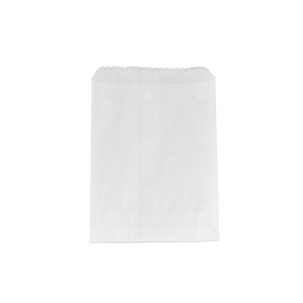 Double Lined Grease Proof 3 Long White Paper Bag - Pk100