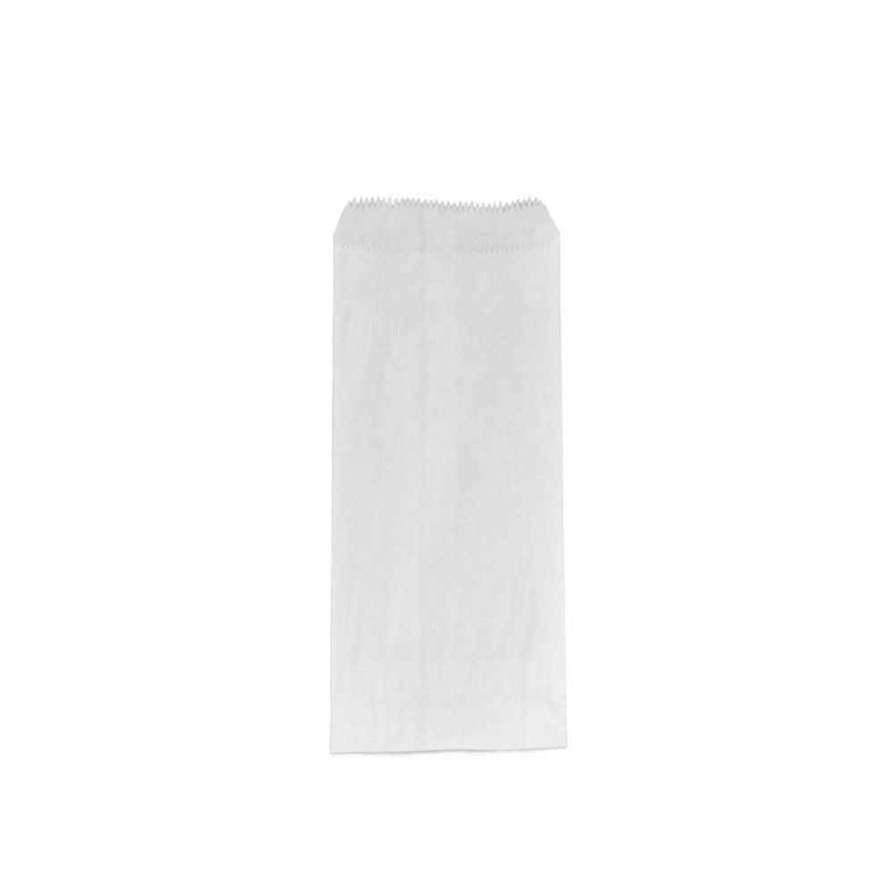 Double Lined Grease Proof Kebab White Paper Bag - 500/PK