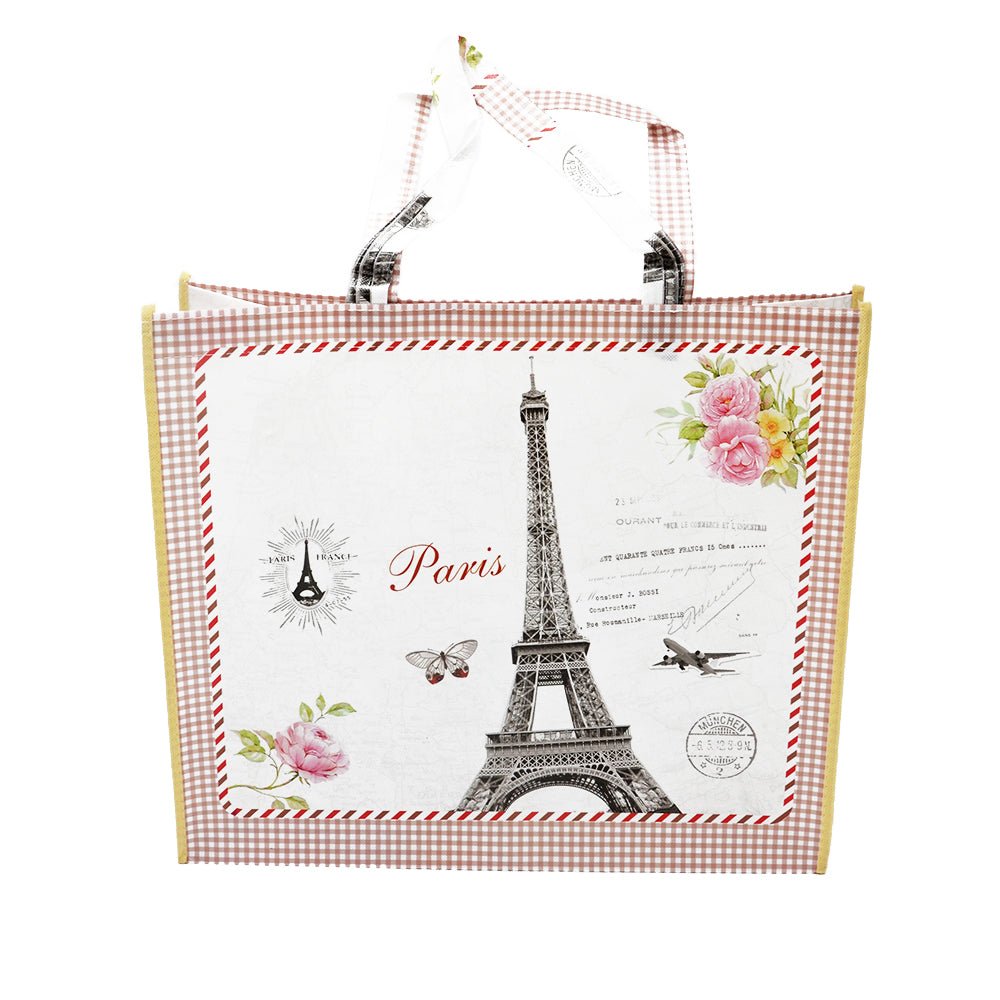 Extra Large Printed PP Paris Theme Non-Woven Bag