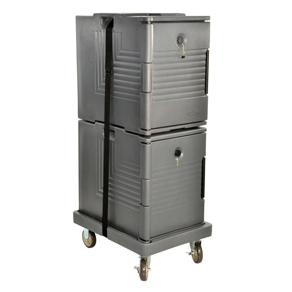 Food Carrier Dolly Grey With Black Strap - TEM IMPORTS™