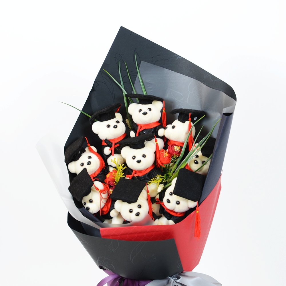 Graduation Teddy Bear Bouquet - TEM IMPORTS™