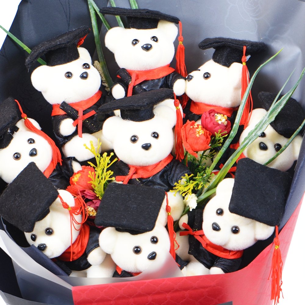 Graduation Teddy Bear Bouquet - TEM IMPORTS™