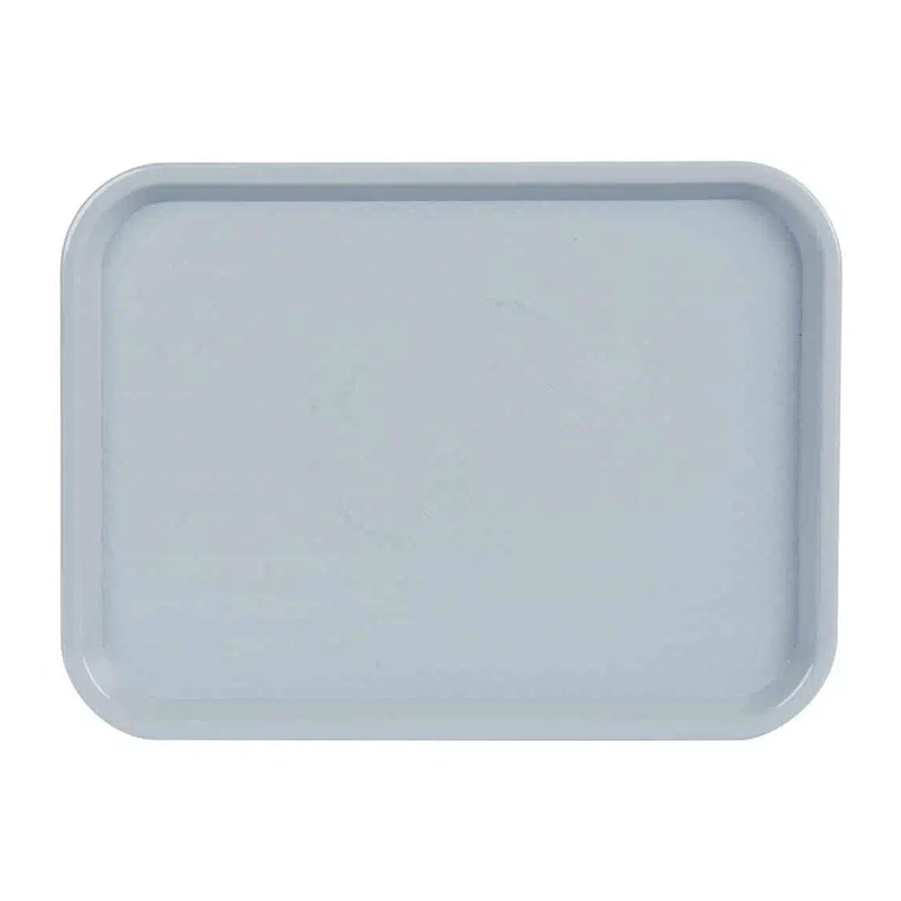 Grey Plastic Fast Food Tray - 400x300mm - TEM IMPORTS™