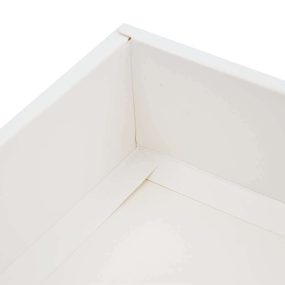 H100mm Large Rectangular D/Wall Paper Box-White - TEM IMPORTS™