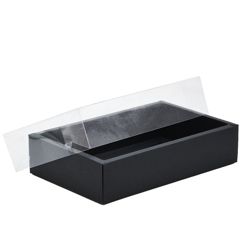 H70mm Small Rectangular D/Wall Paper Box-Black - TEM IMPORTS™