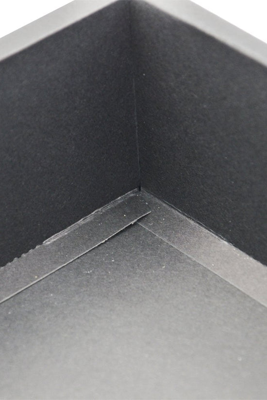H70mm Small Rectangular D/Wall Paper Box-Black - TEM IMPORTS™