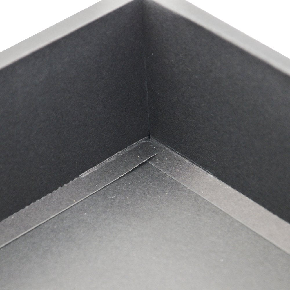 H70mm Small Rectangular D/Wall Paper Box-Black - TEM IMPORTS™