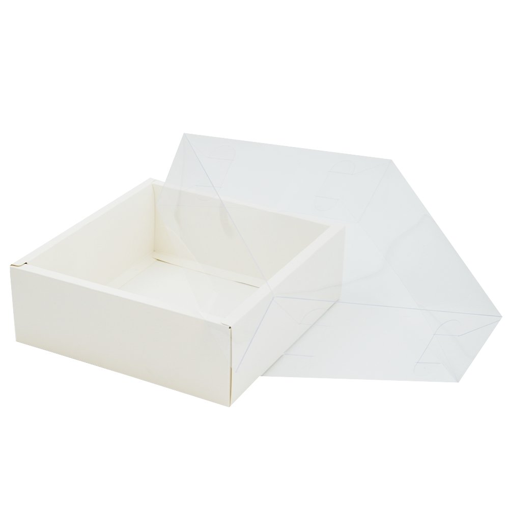 H80mm Small Square D/Wall Paper Box-White - TEM IMPORTS™