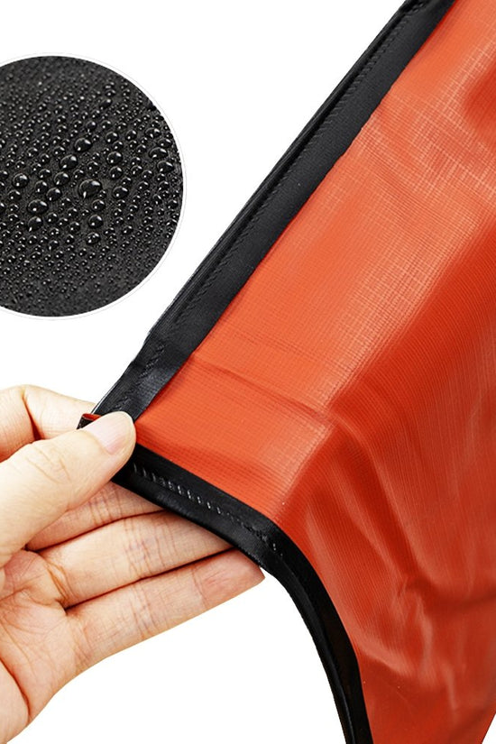 Heavy Duty PVC Bib Apron - Large Black - TEM IMPORTS™