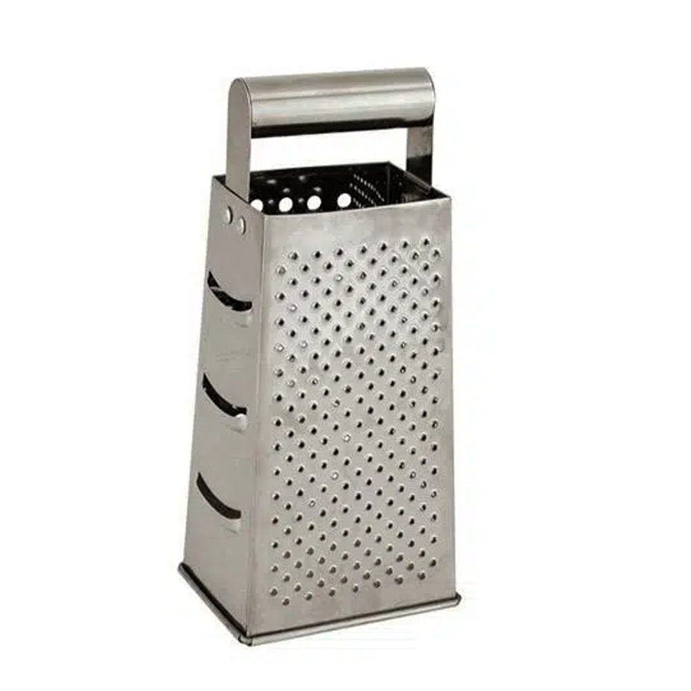 KH Classik Chef 4 Sided Grater Stainless Steel W/ Metal Handle - TEM IMPORTS™