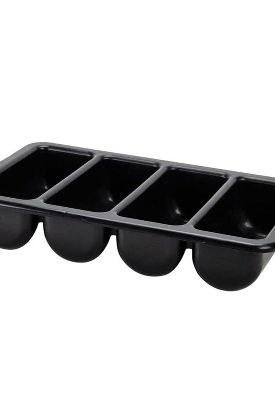 KH Classik Chef Cutlery Box 4 Compartment - Black - TEM IMPORTS™