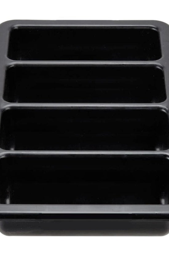 KH Classik Chef Cutlery Box 4 Compartment - Black - TEM IMPORTS™