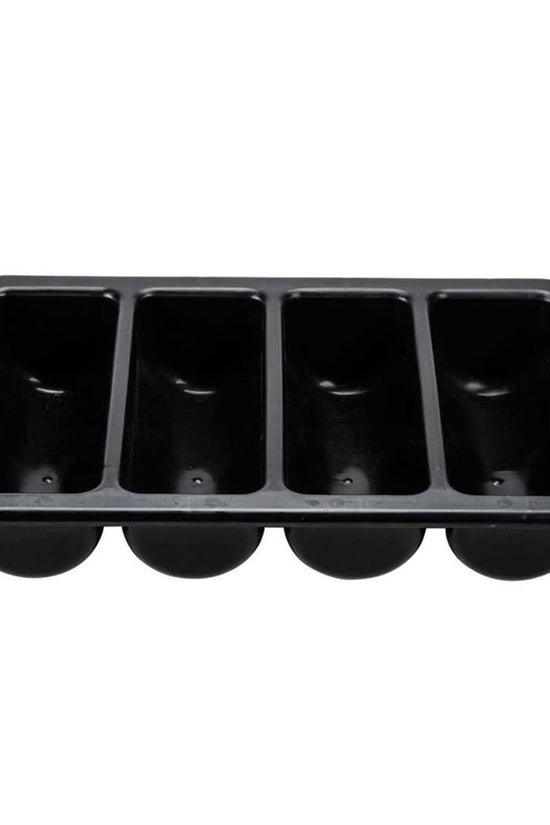 KH Classik Chef Cutlery Box 4 Compartment - Black - TEM IMPORTS™