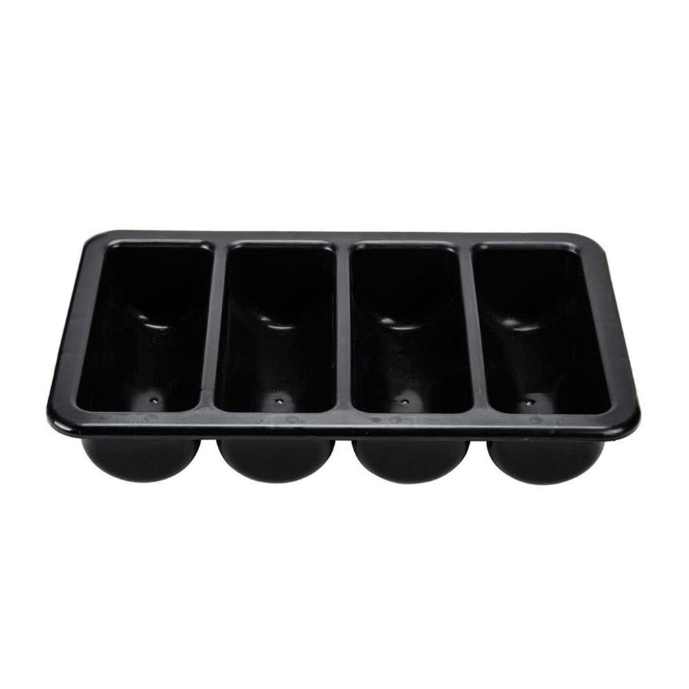 KH Classik Chef Cutlery Box 4 Compartment - Black - TEM IMPORTS™