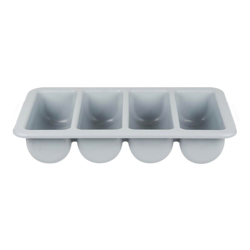 KH Classik Chef Cutlery Box 4 Compartment - Grey - TEM IMPORTS™