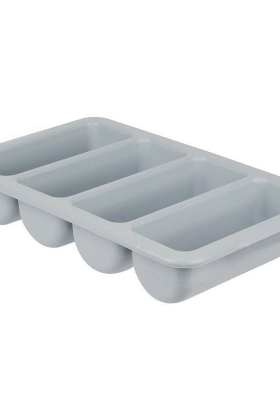 KH Classik Chef Cutlery Box 4 Compartment - Grey - TEM IMPORTS™