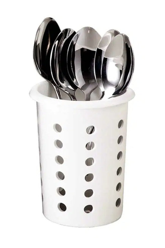 KH Classik Chef Cutlery Cylinder White Plastic - TEM IMPORTS™