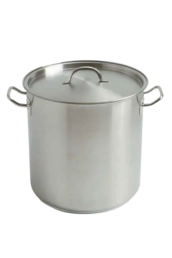 Stainless Steel Stockpot & With Lid - 16L