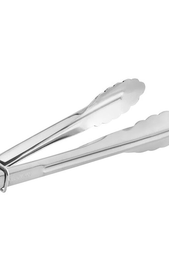 Utility Tongs With Clip Stainless Steel - 23cm