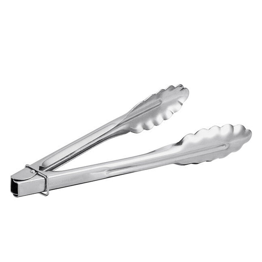 Utility Tongs With Clip Stainless Steel - 30cm