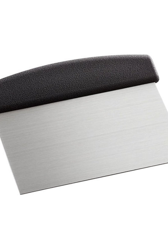 KH Dough Scraper Plastic Stainless Steel - Black - TEM IMPORTS™