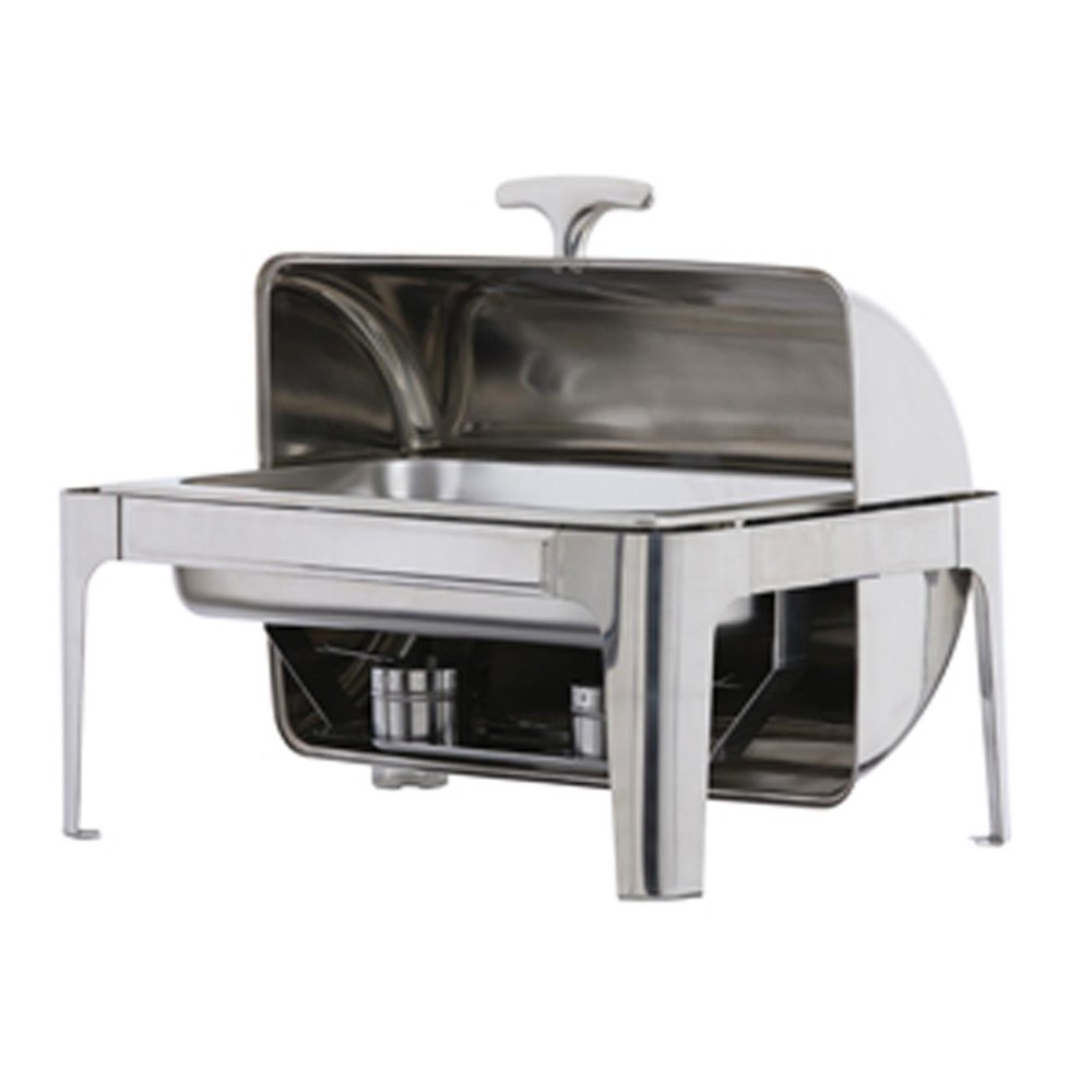 KH Full Size Roll Top Chafer Stainless Steel - TEM IMPORTS™