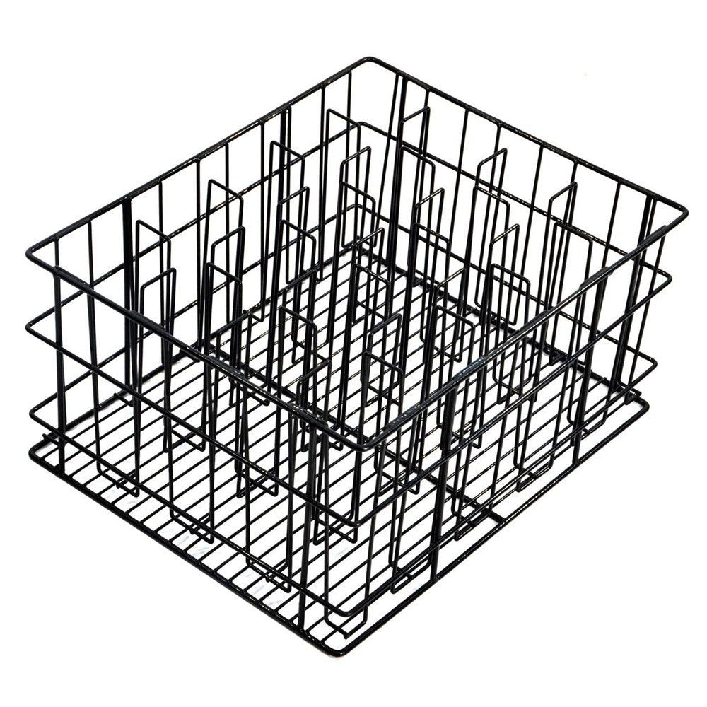 KH Glass Compartment Basket Black - 20 Comp - TEM IMPORTS™